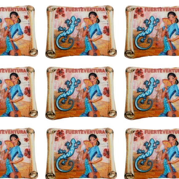 Souvenir Fridge Magnet Fuerteventura Spain Travel Magnetic Refrigerator Decor 3D - Picture 3 of 3